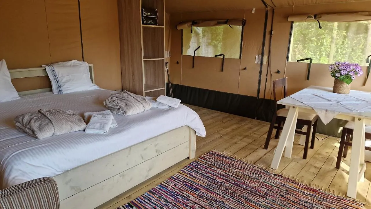 Luxuszelt Hotel Happiness Brügge Belgien